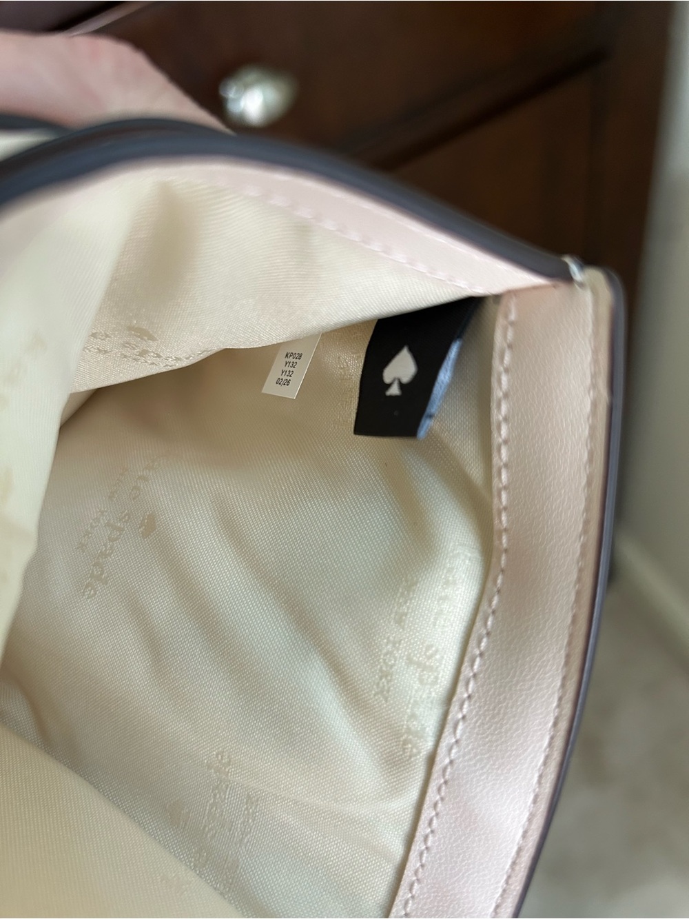 kate spade 3D Floral Small L-zip Wallet in Fresh Peach MSRP $219 - Picture 12 of 16